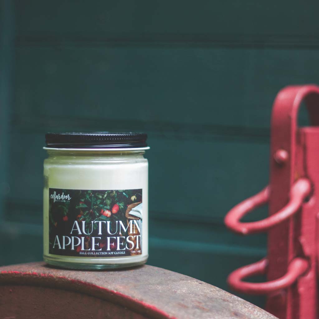 Autumn Apple Fest - 7.5 oz Soy Candle