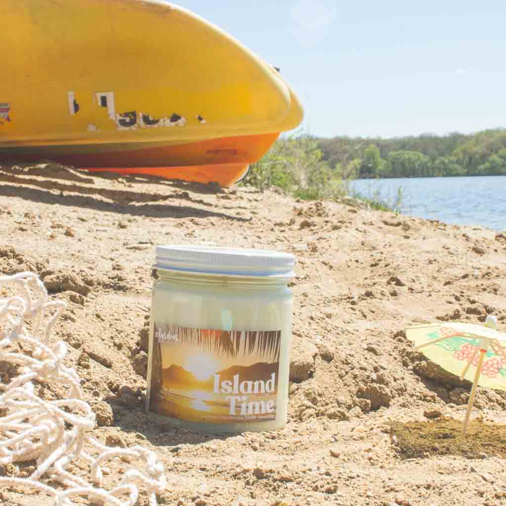 Island Time - 7.5 oz  Soy Candle