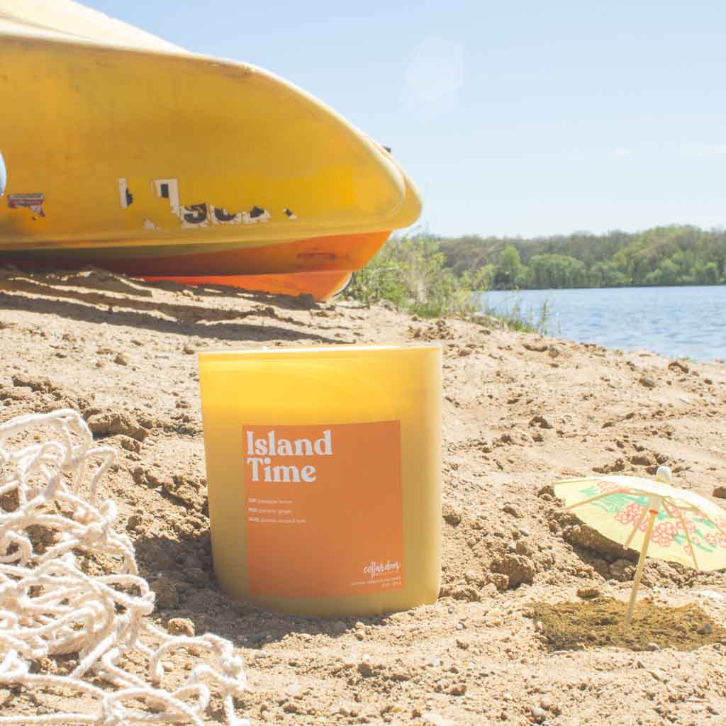 Island Time - 13 oz Double Wick Soy Candle